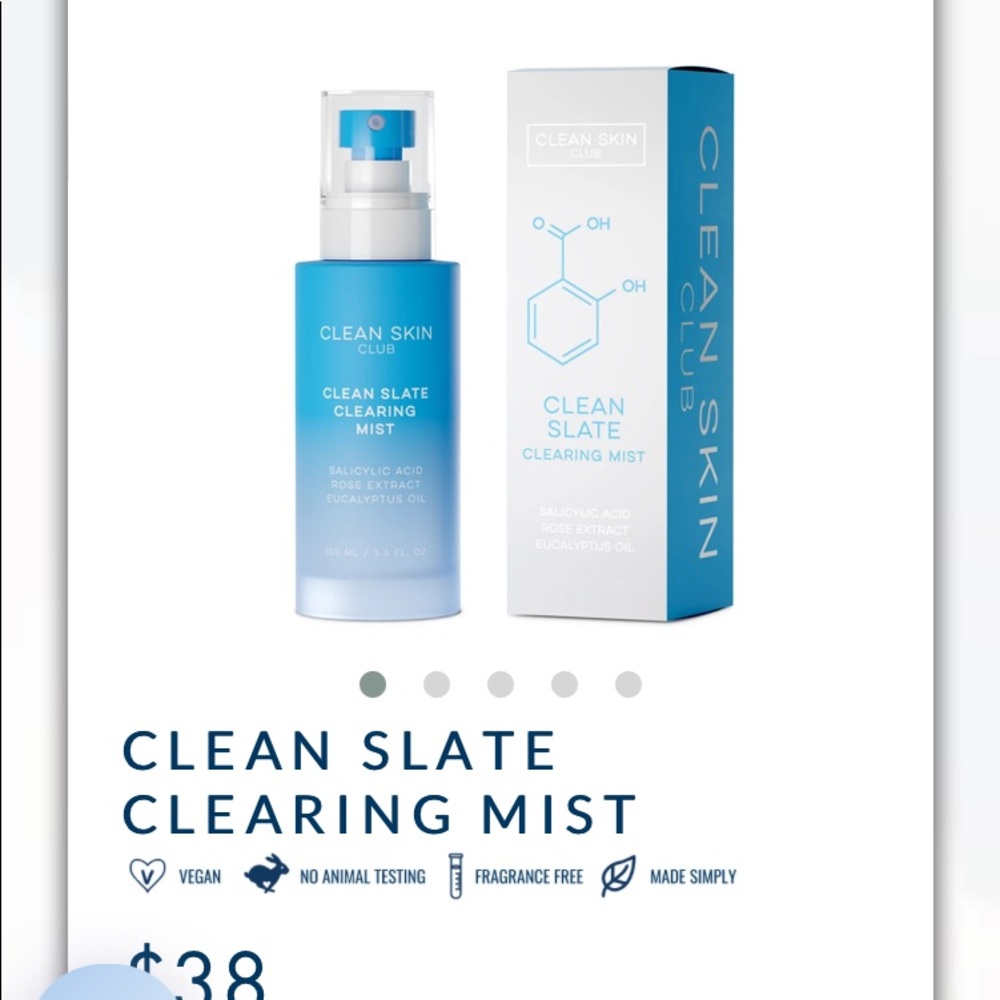 CLEAN SLATE CLUB CLEARING MIST.                 Brand New Never Opened